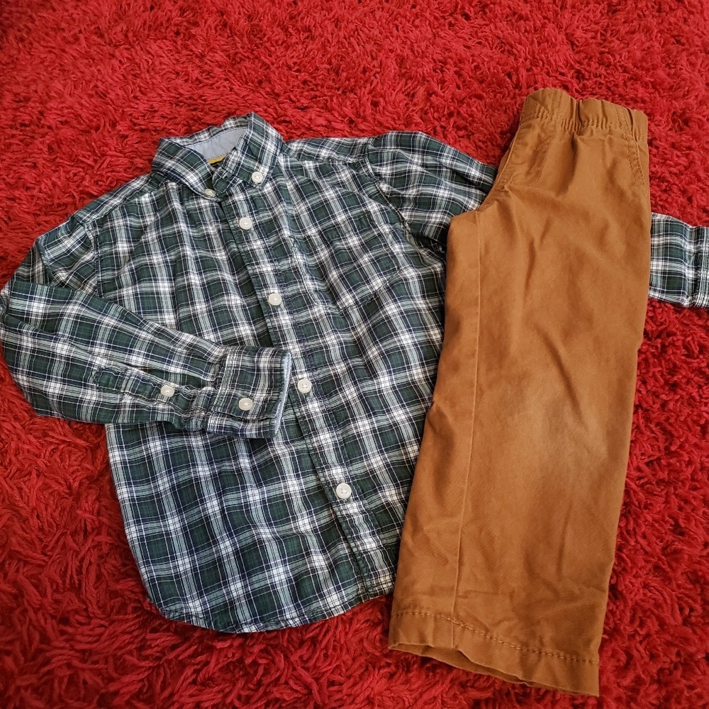 Boys Carter's outfit